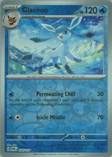 Glaceon [Reverse Holo] 054/167