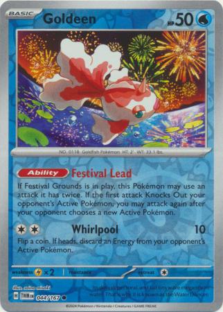Goldeen [Reverse Holo] 044/167