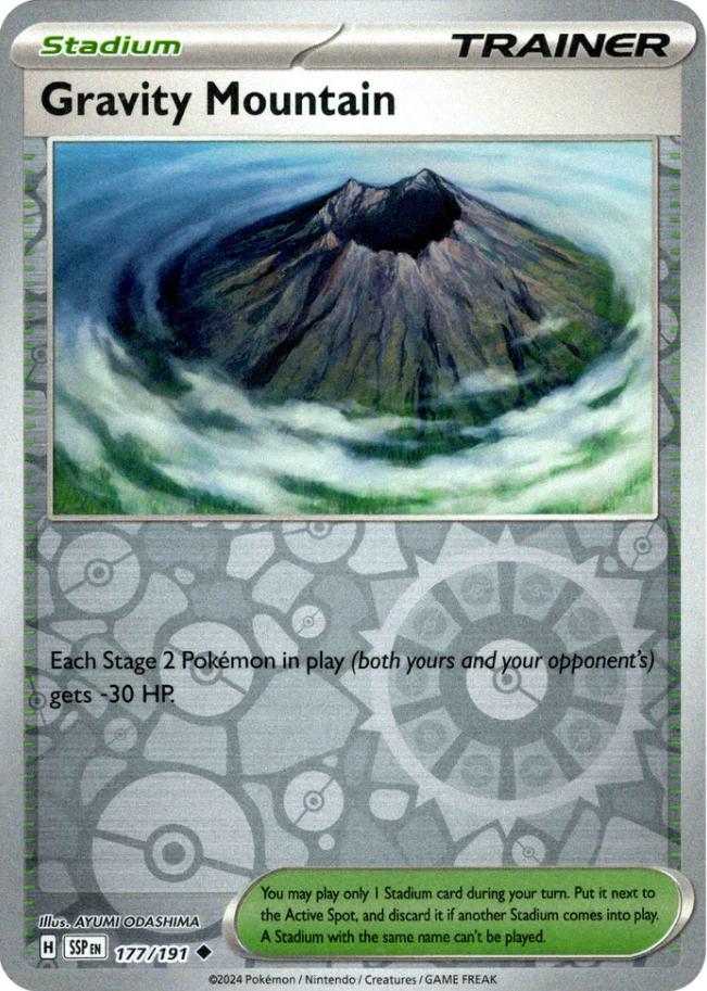 Gravity Mountain [Reverse Holo] 177/191