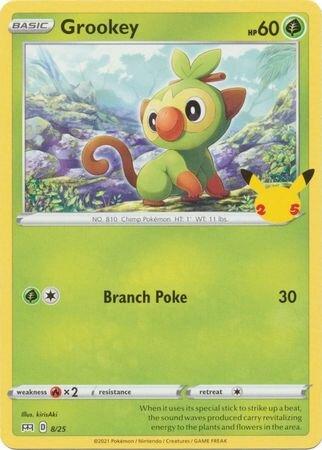 Grookey #8 - Pokemon McDonalds 2021