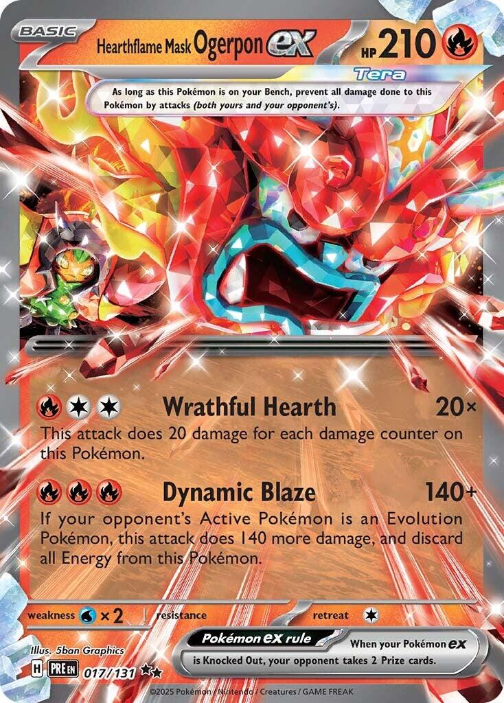 Hearthflame Mask Ogerpon ex #17