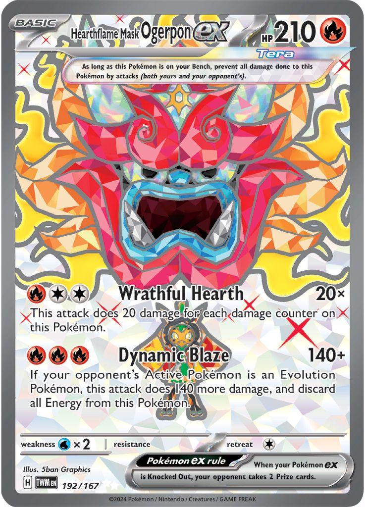 Hearthflame Mask Ogerpon ex 192/167