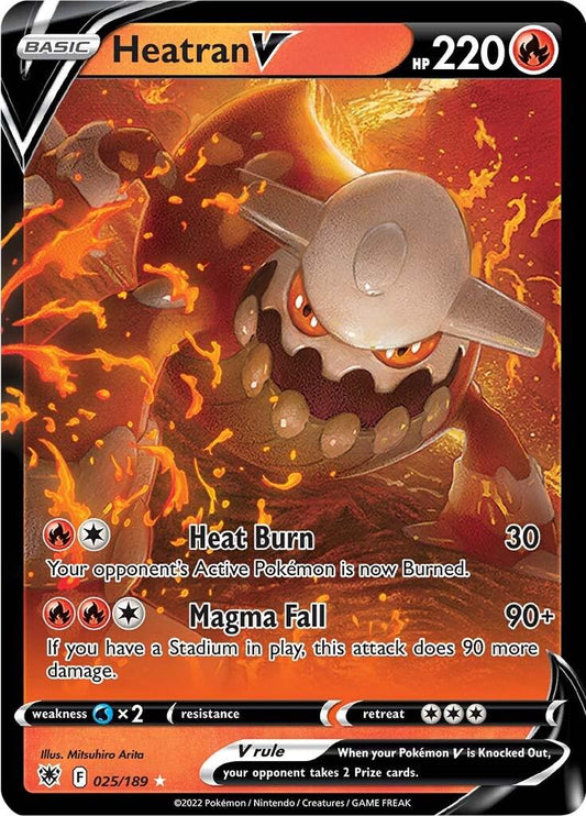 Heatran V #25 - Pokemon Astral Radiance