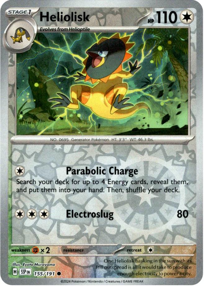 Heliolisk [Reverse Holo] 155/191