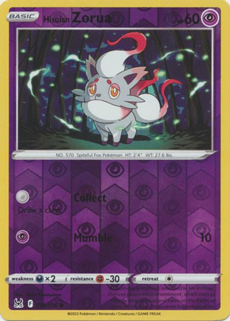 Hisuian Zorua (Reverse holo) #75 - Lost Origin