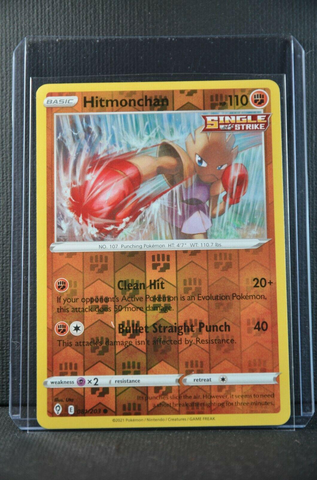 Hitmonchan #81 - Evolving Skies (Reverse Holo)