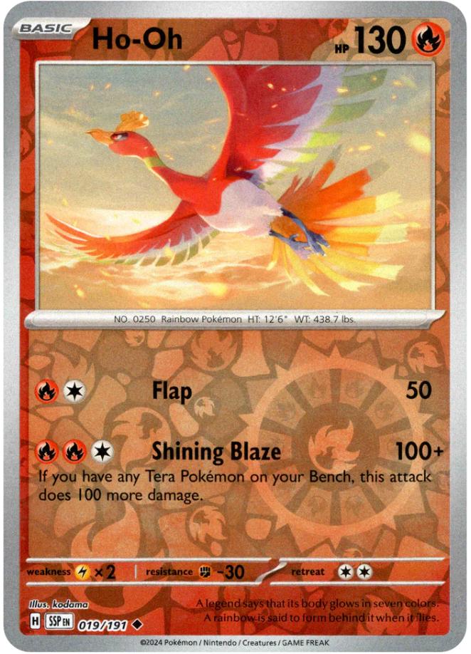 Ho-Oh [Reverse Holo] 019/191
