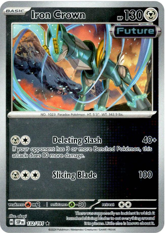 Iron Crown [Reverse Holo] 132/191