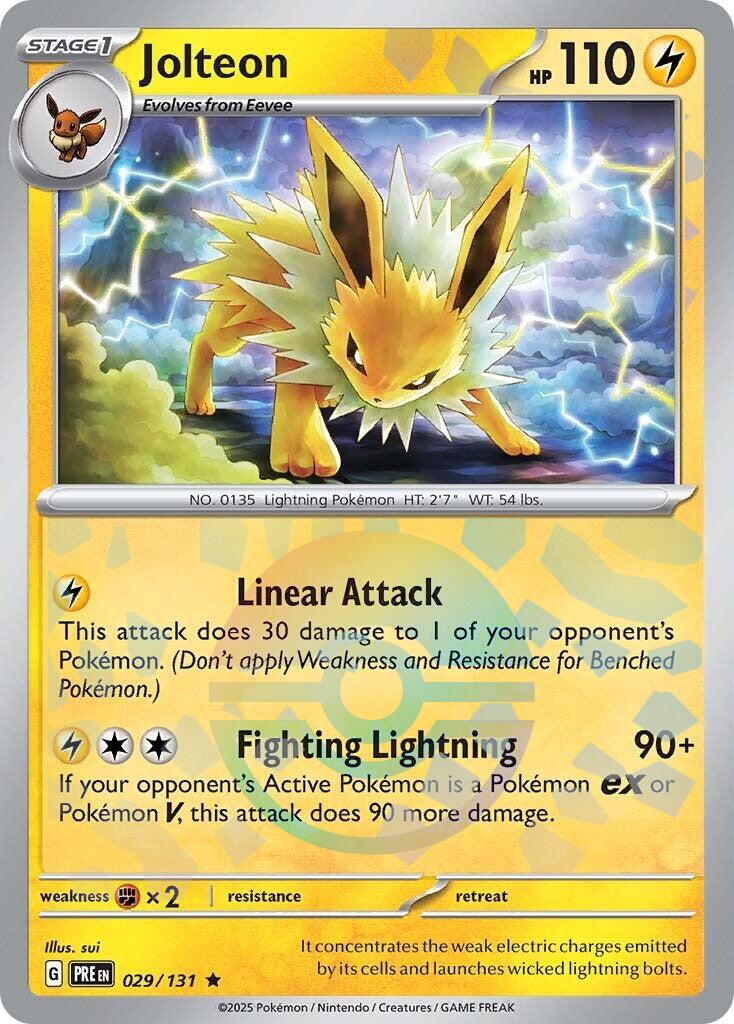 Jolteon (Poke Ball) #29 - Prismatic Evolutions