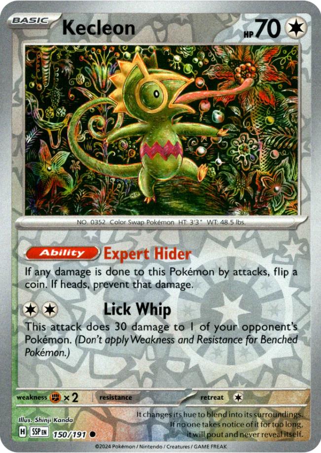 Kecleon [Reverse Holo] 150/191