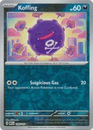 Koffing [Reverse Holo] 109/165