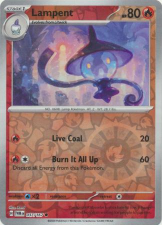 Lampent [Reverse Holo] 037/167