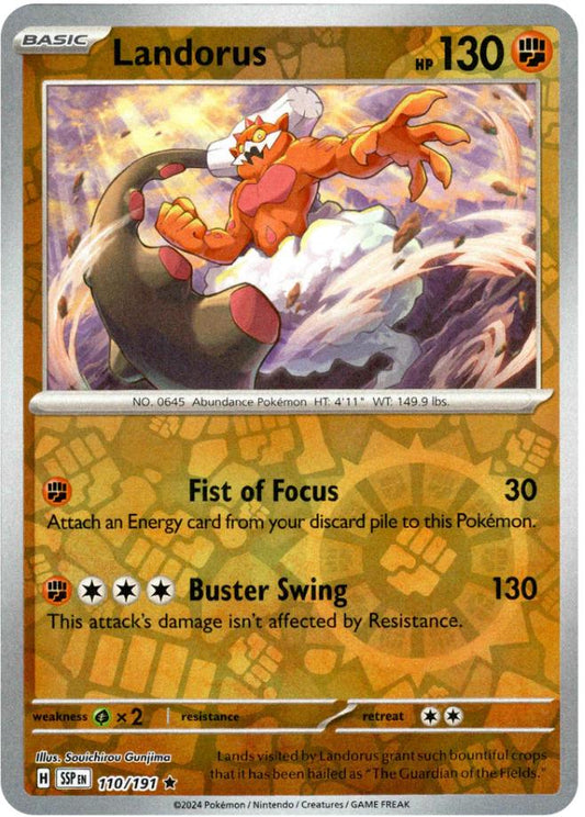 Landorus [Reverse Holo] 110/191