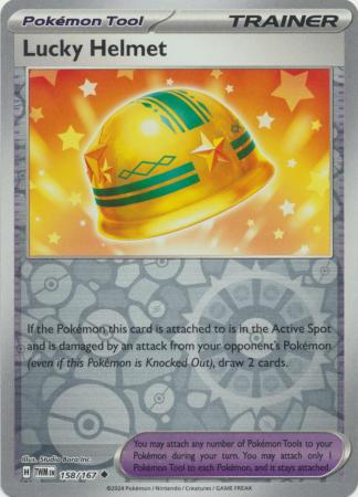 Lucky Helmet [Reverse Holo] 158/167