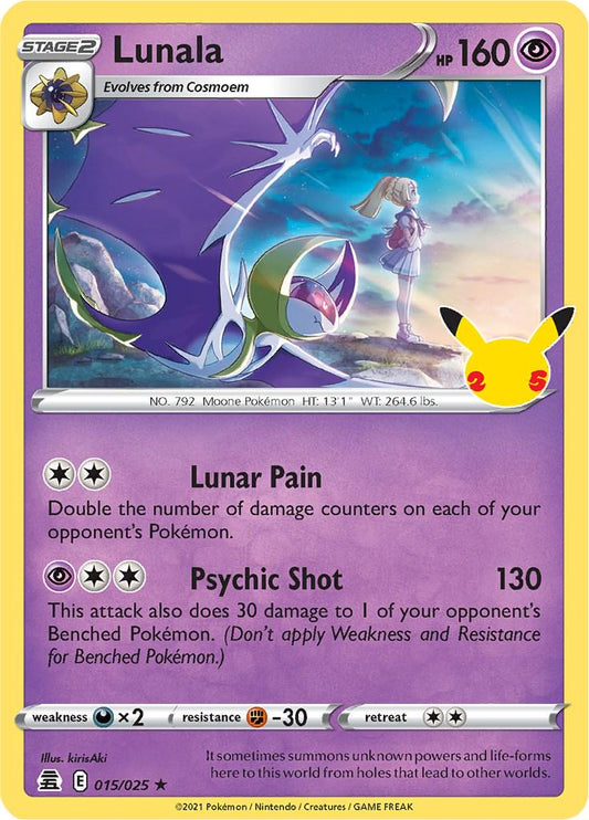 Lunala #15 - Pokemon Celebrations
