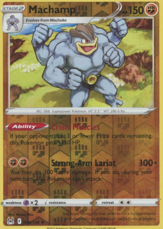 Machamp 88/196 Lost Origin - Reverse Holo