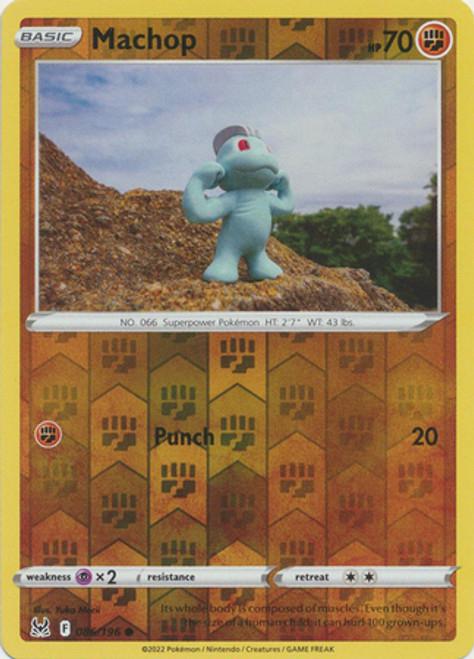 Machop [Reverse Holo] #86