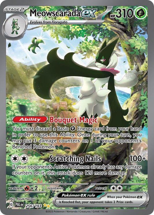 Meowscarada Ex #256 - Paldea Evolved