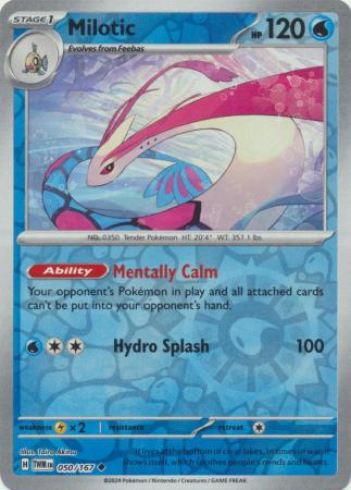 Milotic [Reverse Holo] 050/167