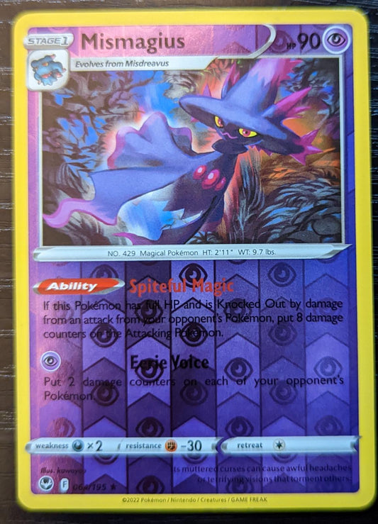 Mismagius #64 (Reverse Holo) - Silver Tempest