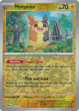 Morpeko [Reverse Holo] 072/167