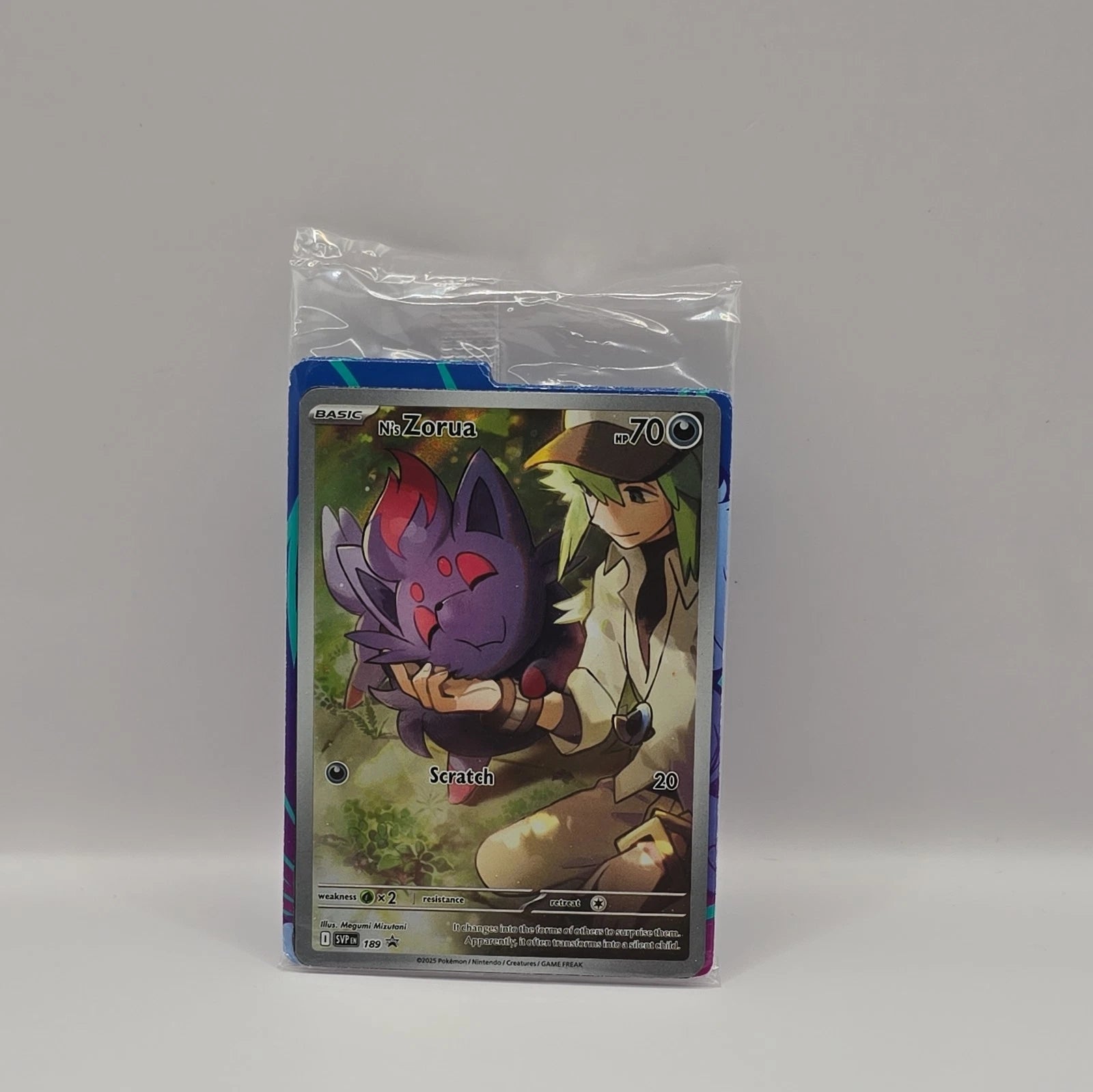 N's Zorua #SVP 189 - Sealed promo