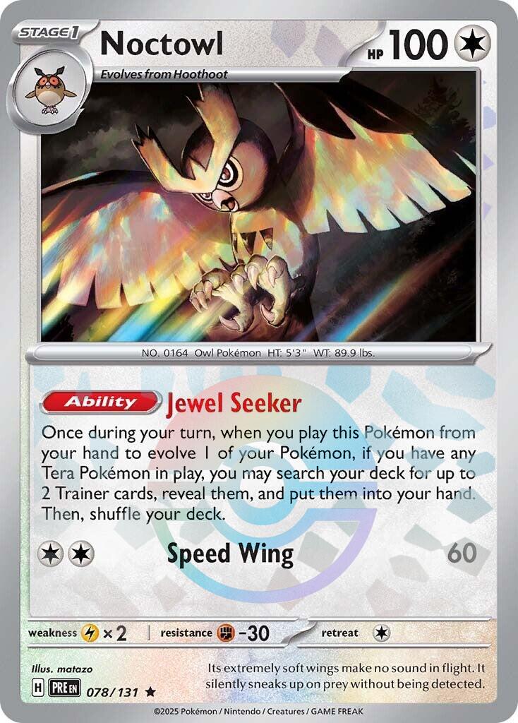 Noctowl #78 - Prismatic Evolutions