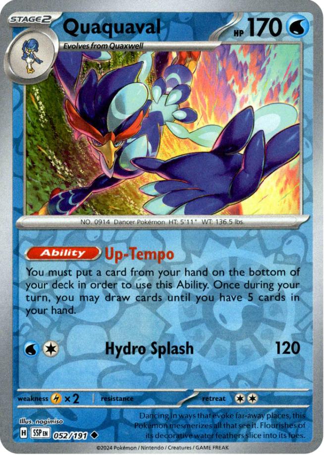 Quaquaval [Reverse Holo] 052/191
