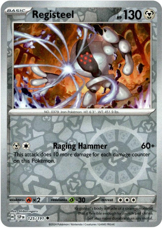 Registeel [Reverse Holo] 125/191