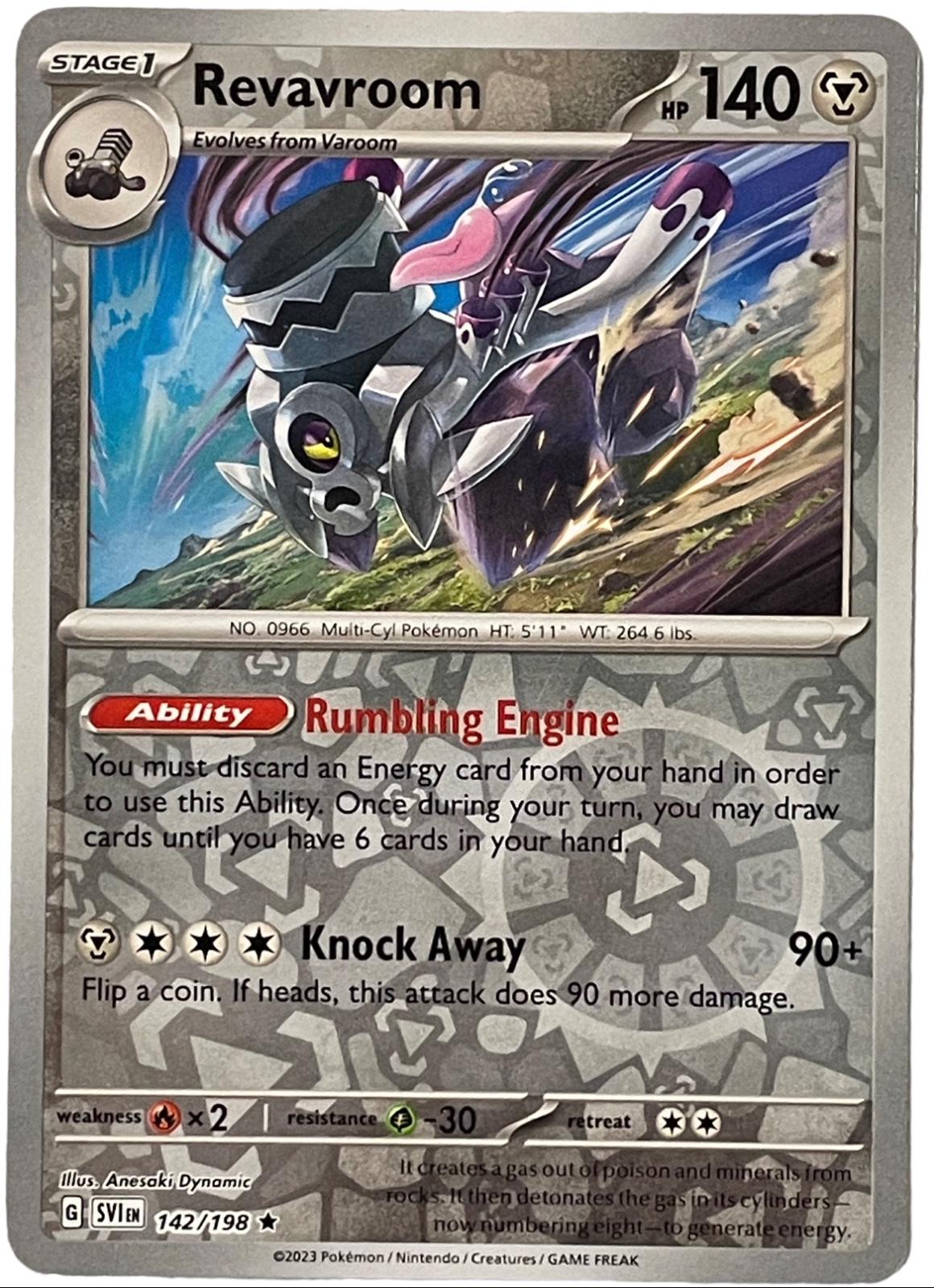 Revavroom #142 (Reverse Holo) - Scarlet & Violet