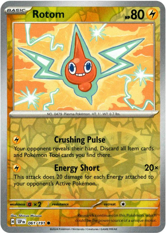 Rotom [Reverse Holo] 061/191