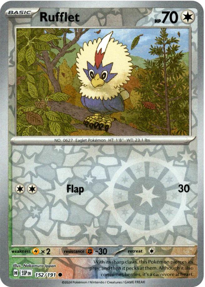Rufflet [Reverse Holo] 152/191