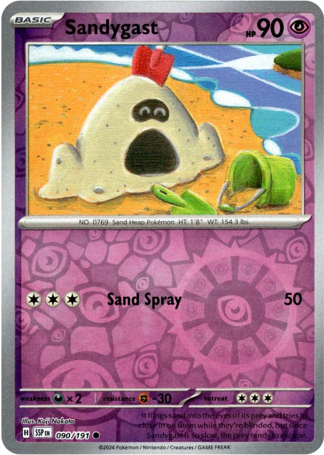 Sandygast [Reverse Holo] 090/191