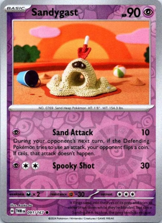 Sandygast [Reverse Holo] 091/167