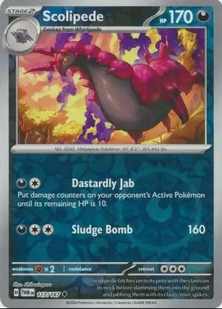 Scolipede [Reverse Holo] 117/167