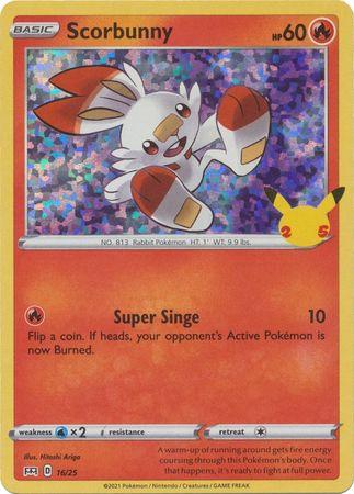 Scorbunny (Holo) #16 - Mcdonalds 2021