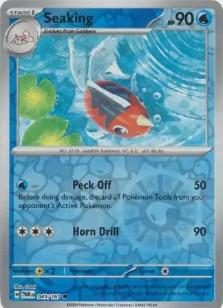 Seaking [Reverse Holo] 045/167