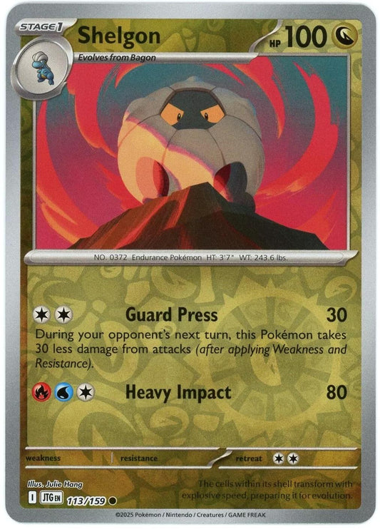 Shelgon #113 (Reverse Holo) - Journey Together