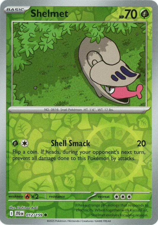 Shelmet #12 (Reverse Holo) - Journey Together 1