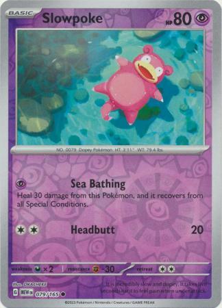 Slowpoke [Reverse Holo] 079/165