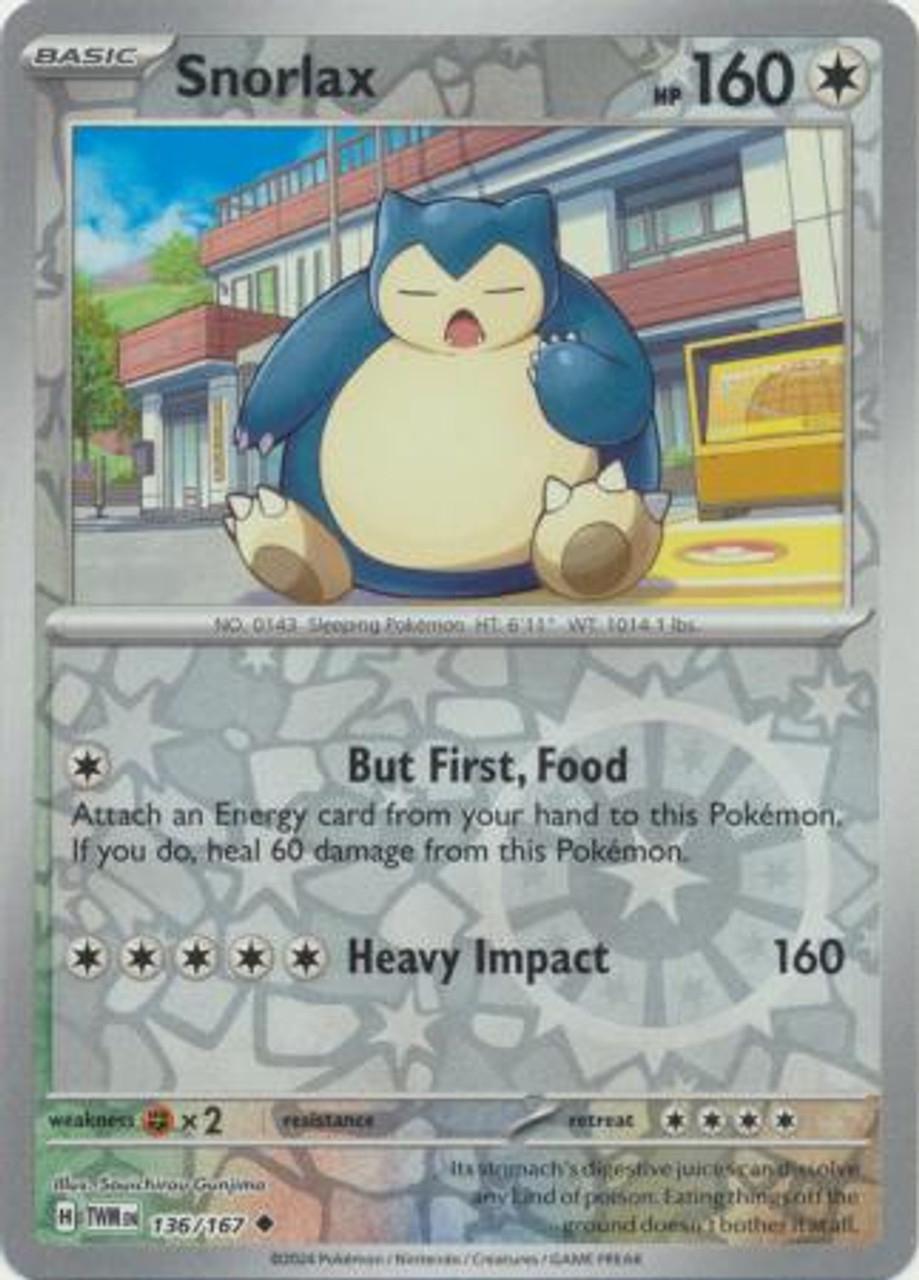 Snorlax [Reverse Holo] 136/167