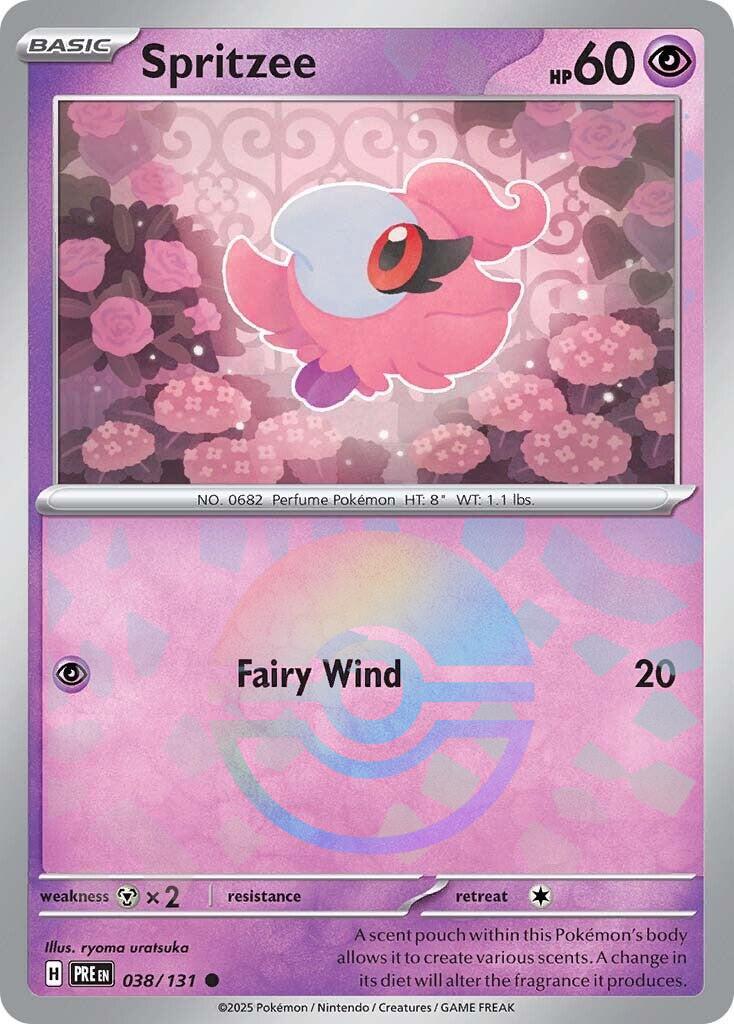 Spritzee [Poke Ball] #38
