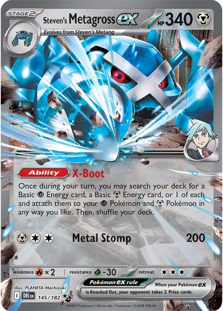 Steven's Metagross ex #145 – Destined Rivals