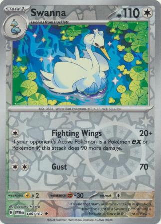 Swanna [Reverse Holo] 140/167