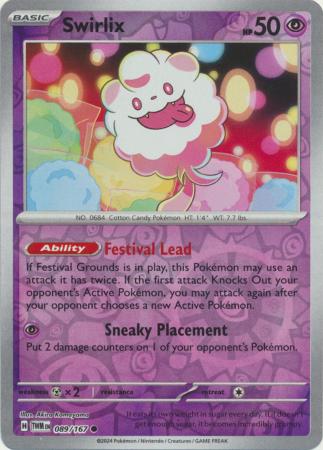 Swirlix [Reverse Holo] 089/167