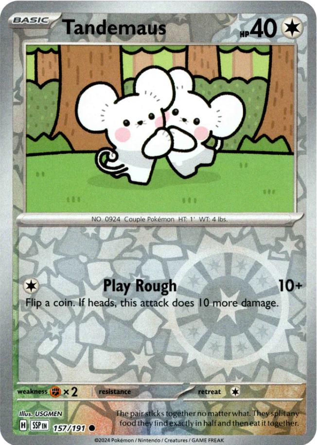 Tandemaus [Reverse Holo] 157/191