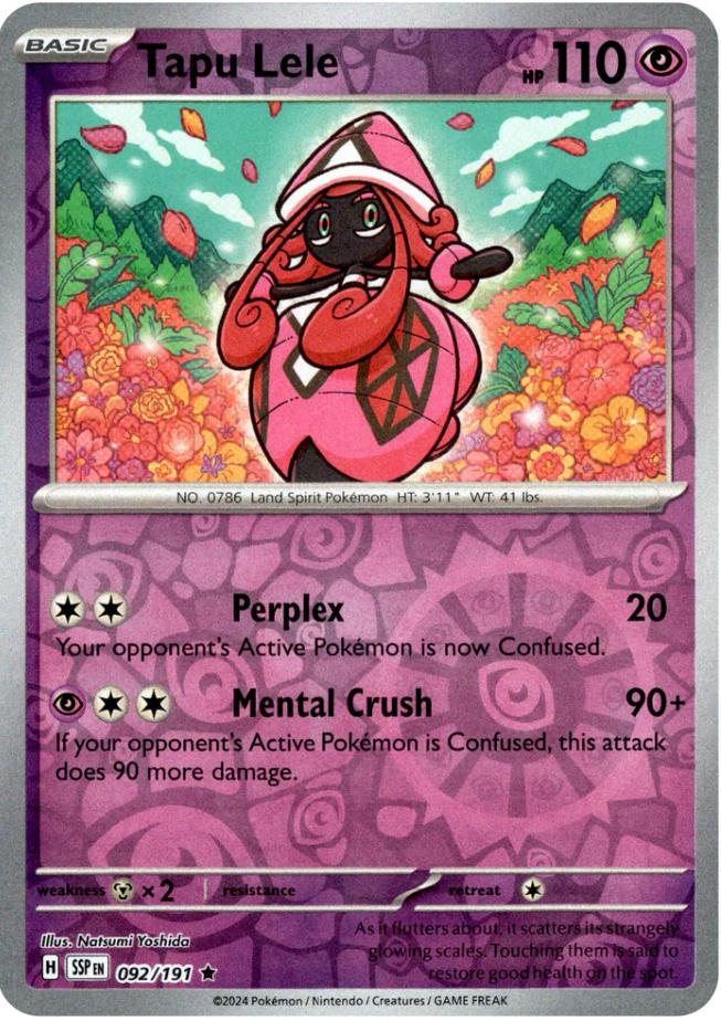 Tapu Lele [Reverse Holo] 092/191