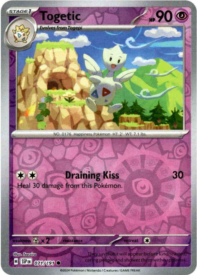 Togetic [Reverse Holo] 071/191