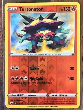 Turtonator #29 (Reverse Holo) - Sword & Shield