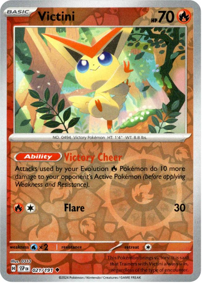 Victini [Reverse Holo] 021/191
